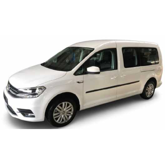 Volkswagen Caddy mpv life 2016-2020 montážne body